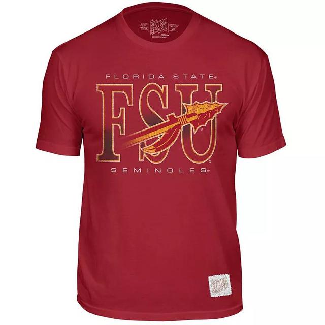 Mens Original Retro Brand Garnet Florida State Seminoles Retro T-Shirt Product Image