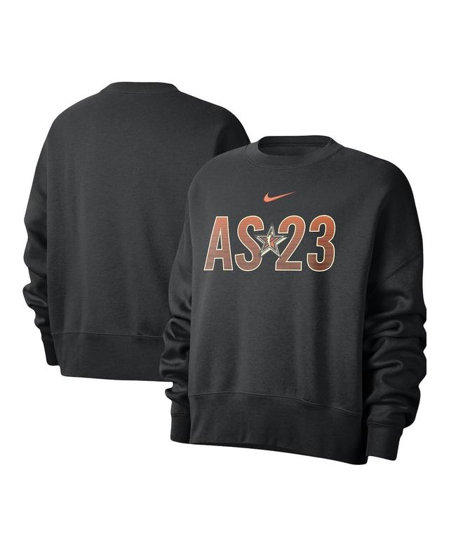 Womens Nike Black 2023 Wnba All-Star Game Patch Pullover Sweatshirt Product Image