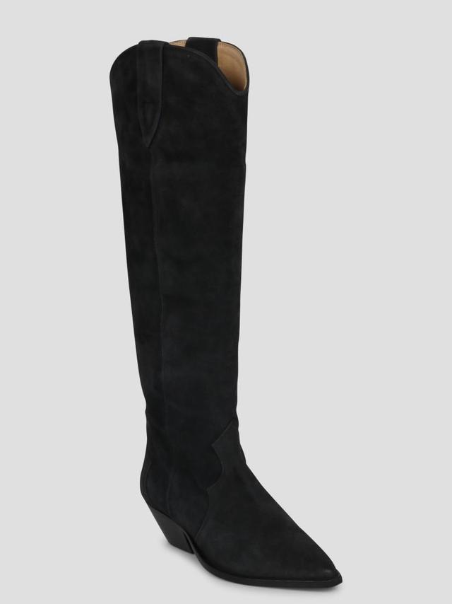 ISABEL MARANT Boots In Faded Black Product Image