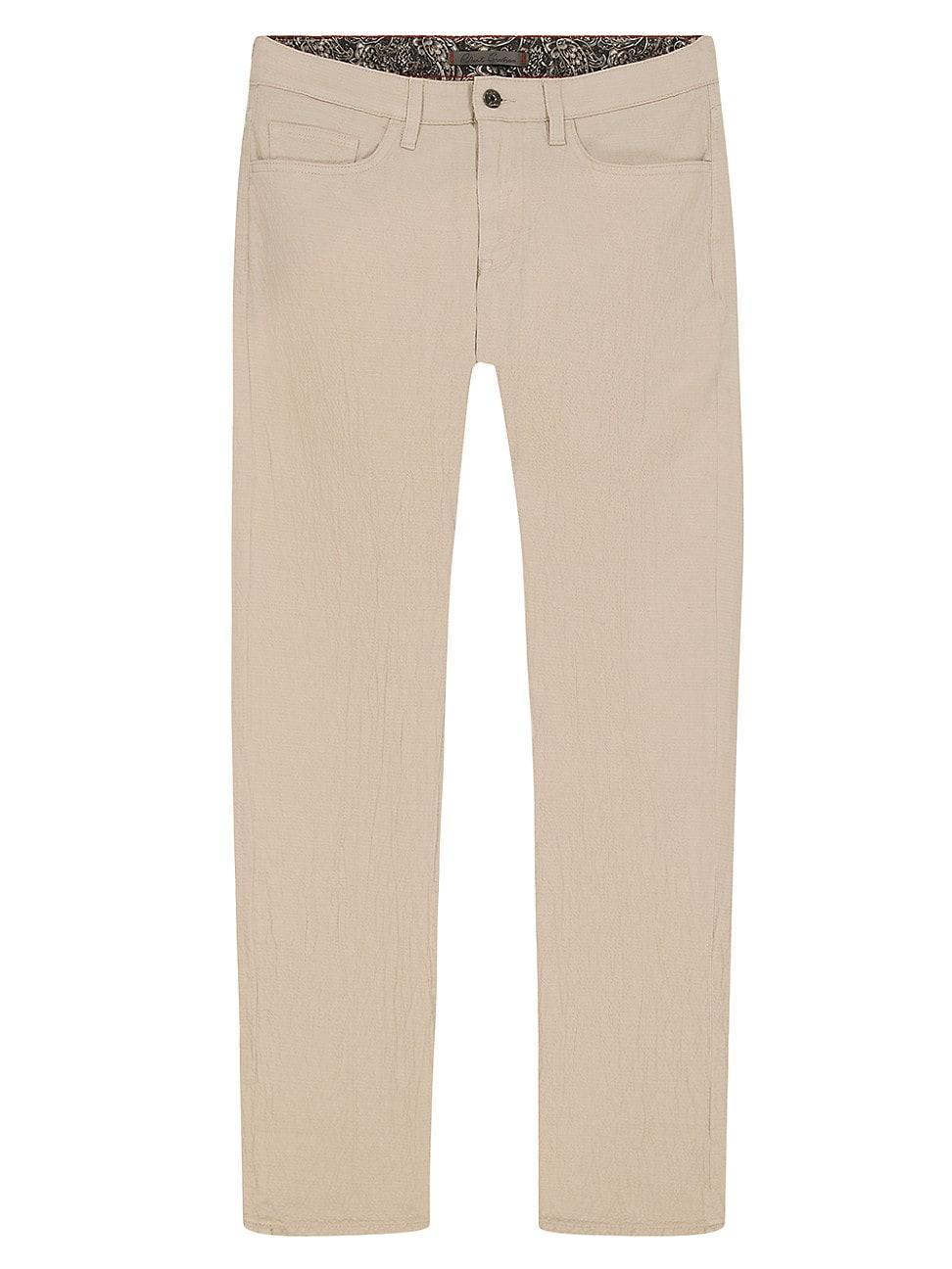 Mens Grant Straight Fit 5-Pocket Pants Product Image