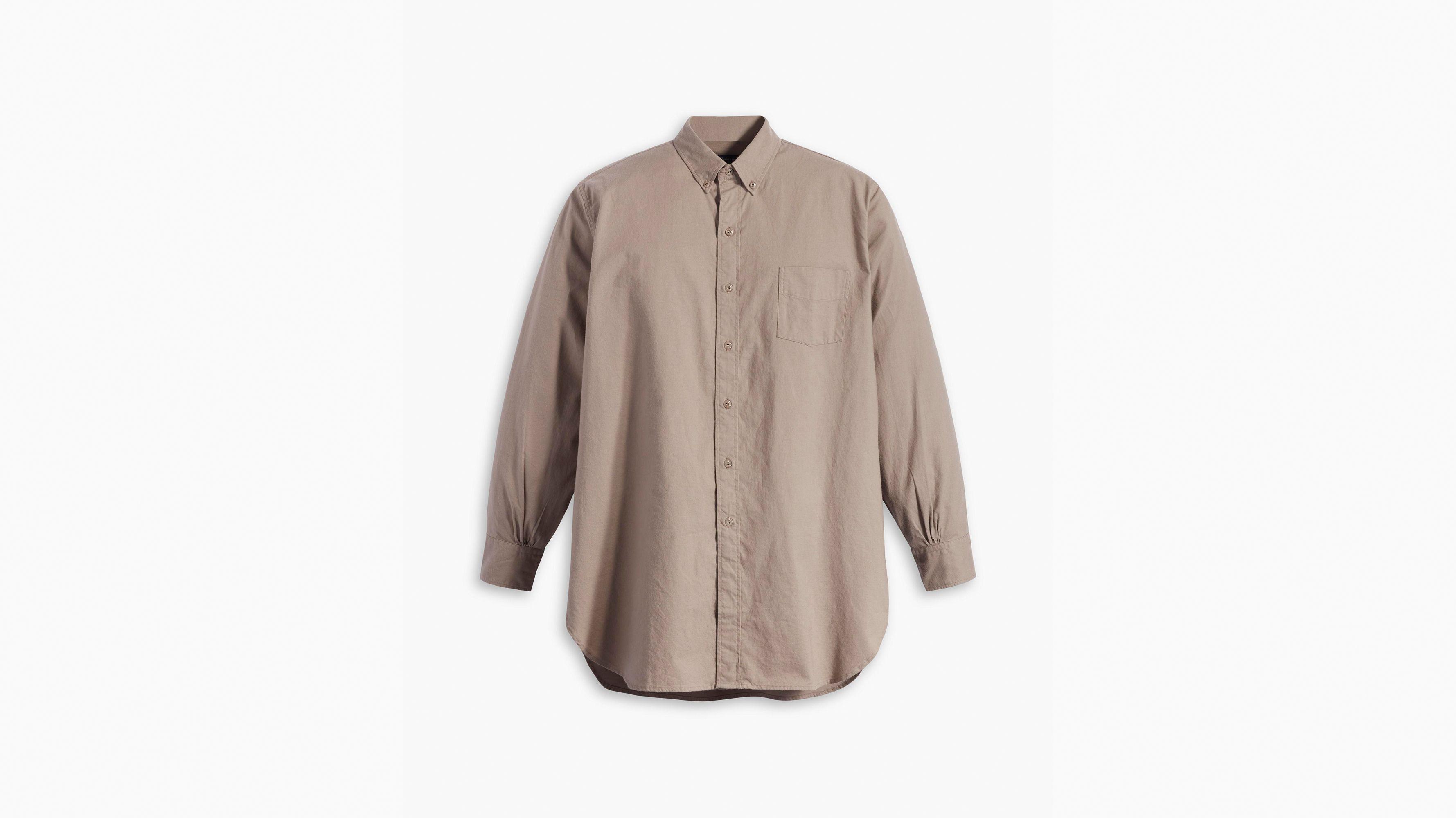 Long Button Up Shirt Product Image