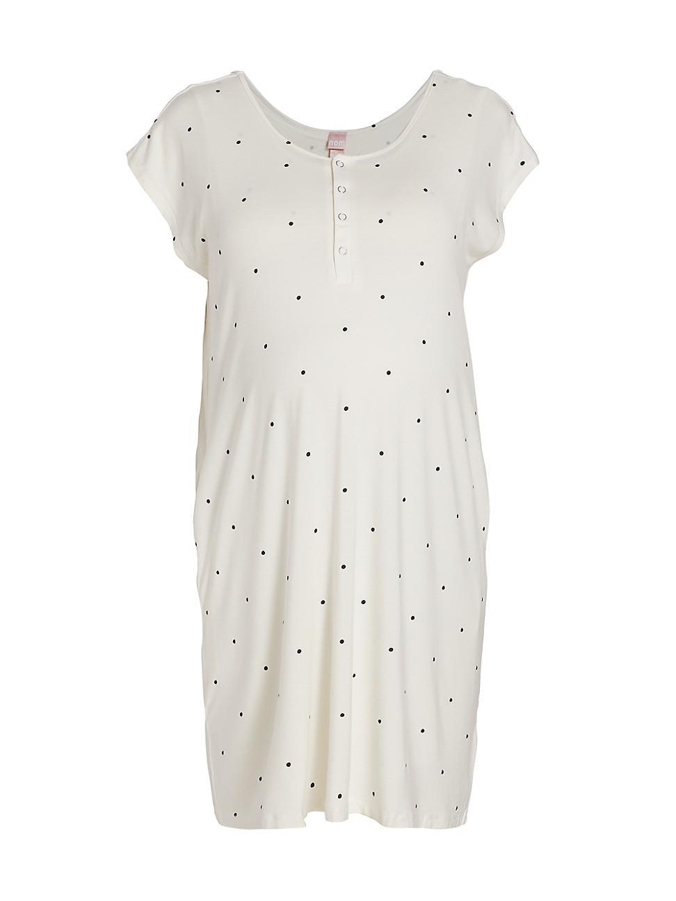 Womens Clementine Polka Dot Nightie Product Image