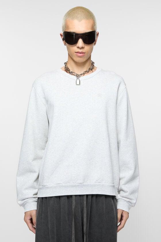 Crew neck fleece sweater Product Image