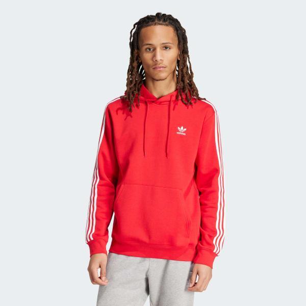 adidas Originals Mens 3 Stripe Hoodie Product Image