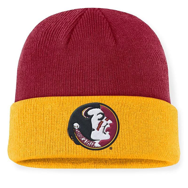 Mens Nike Garnet/Gold Florida State Seminoles Legacy Terra Cuffed Knit Hat Product Image