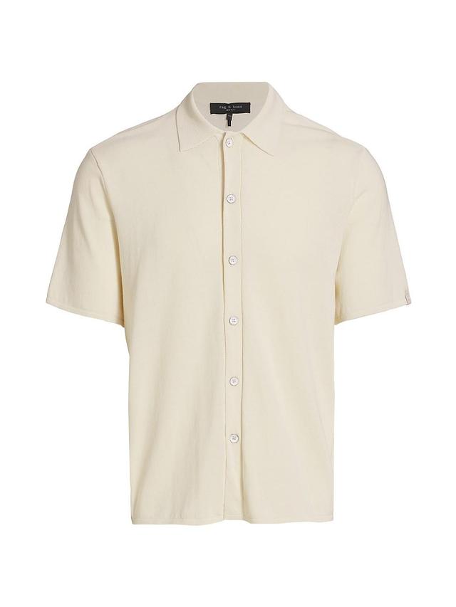 Mens Nolan Corded Short-Sleeve Shirt Product Image