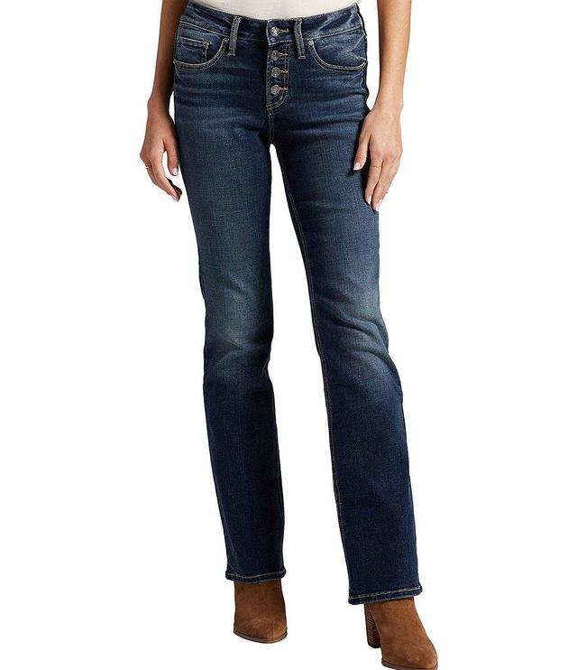 Silver Jeans Co. Suki Mid-Rise Slim Bootcut Jeans Product Image