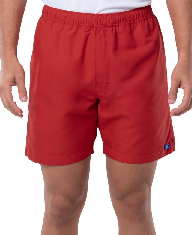 Guy Harvey Mens Tonal Print Volley Swim Trunks Product Image