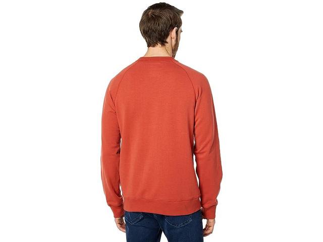 L.L.Bean Camp Crew Neck Graphic Regular (Rust Orange/Colorbars) Men's Clothing Product Image