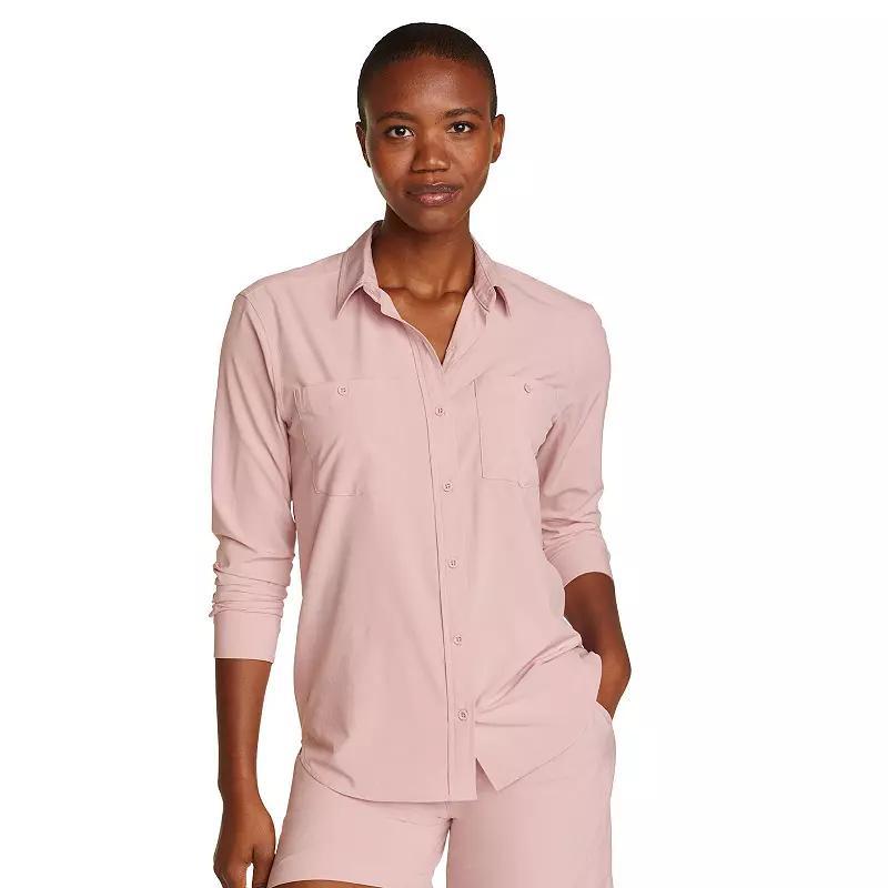 Womens Eddie Bauer Departure 3.0 Long Sleeve Shirt Product Image