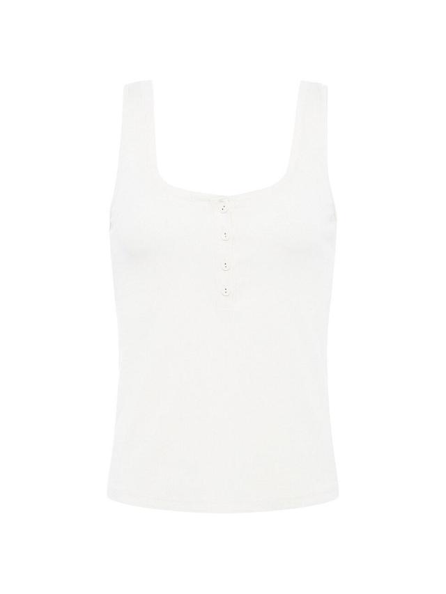 Womens Kate Henley Tank Top Product Image