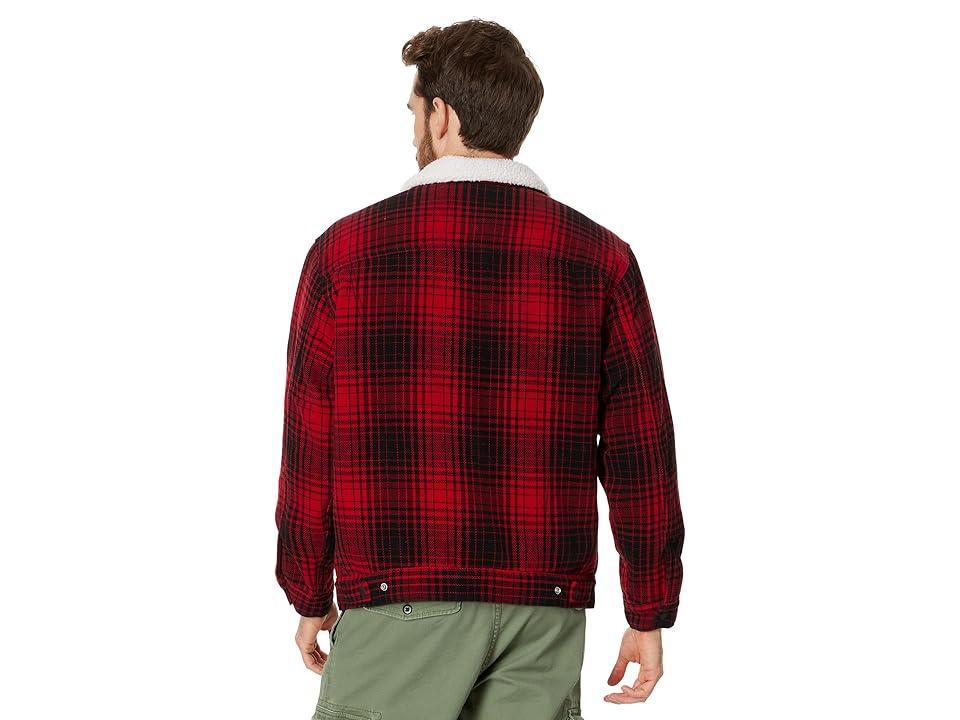 Levi's(r) Mens New Relaxed Fit Plaid TR (Harvey Plaid Rhythmic ) Men's Jacket Product Image