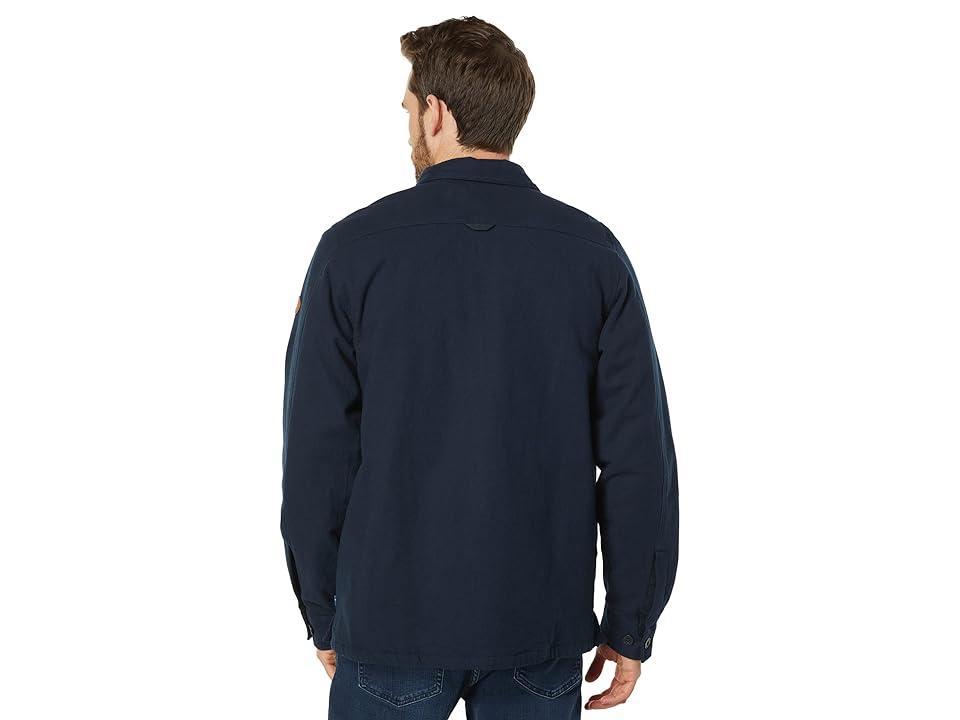 Fjallraven Ovik Lite Padded Shirt (Dark /Dark ) Men's Long Sleeve Button Up Product Image