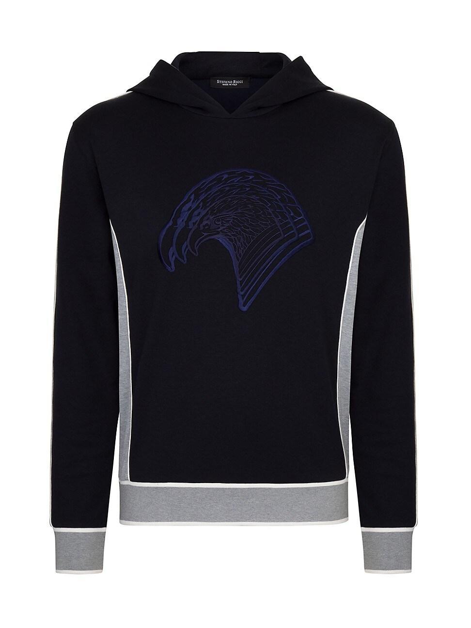 Mens Hooded Jogging Sweatshirt Product Image