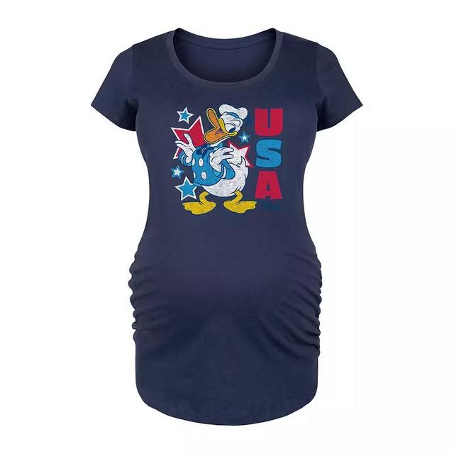 Maternity Australia Flag Graphic Tee, Womens Blue Product Image