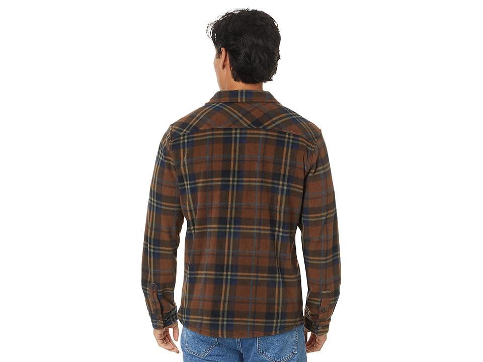 O'Neill Glacier Plaid Superfleece (Carafe) Men's Clothing Product Image