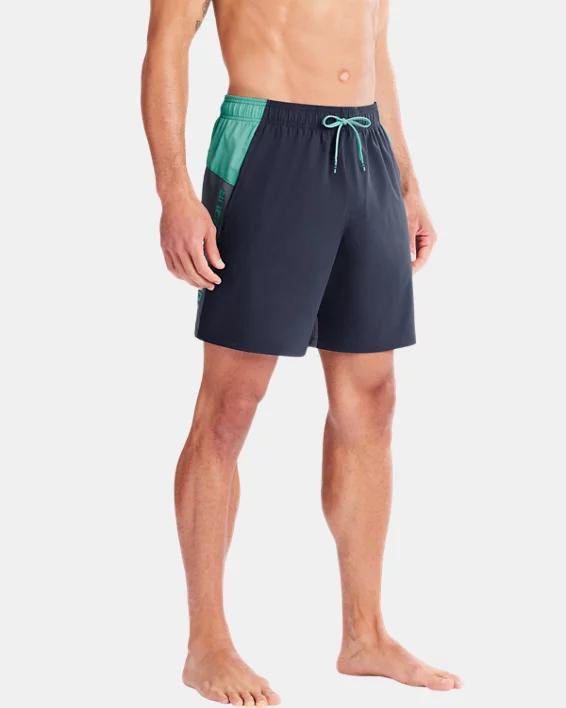 Mens UA Colorblock Swim Volley Shorts Product Image