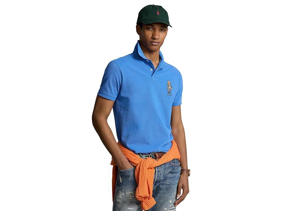 Polo Ralph Lauren Custom Slim Fit Polo Bear Polo Shirt Men's Clothing Product Image