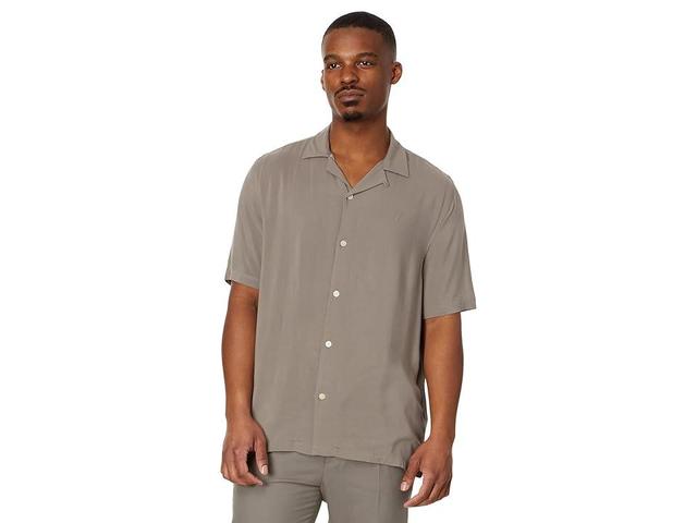 AllSaints Venice Relaxed Fit Short Sleeve Button-Up Camp Shirt Product Image