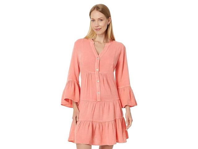 Faherty Dream Cotton Gauze Kasey Dress Women's Dress Product Image