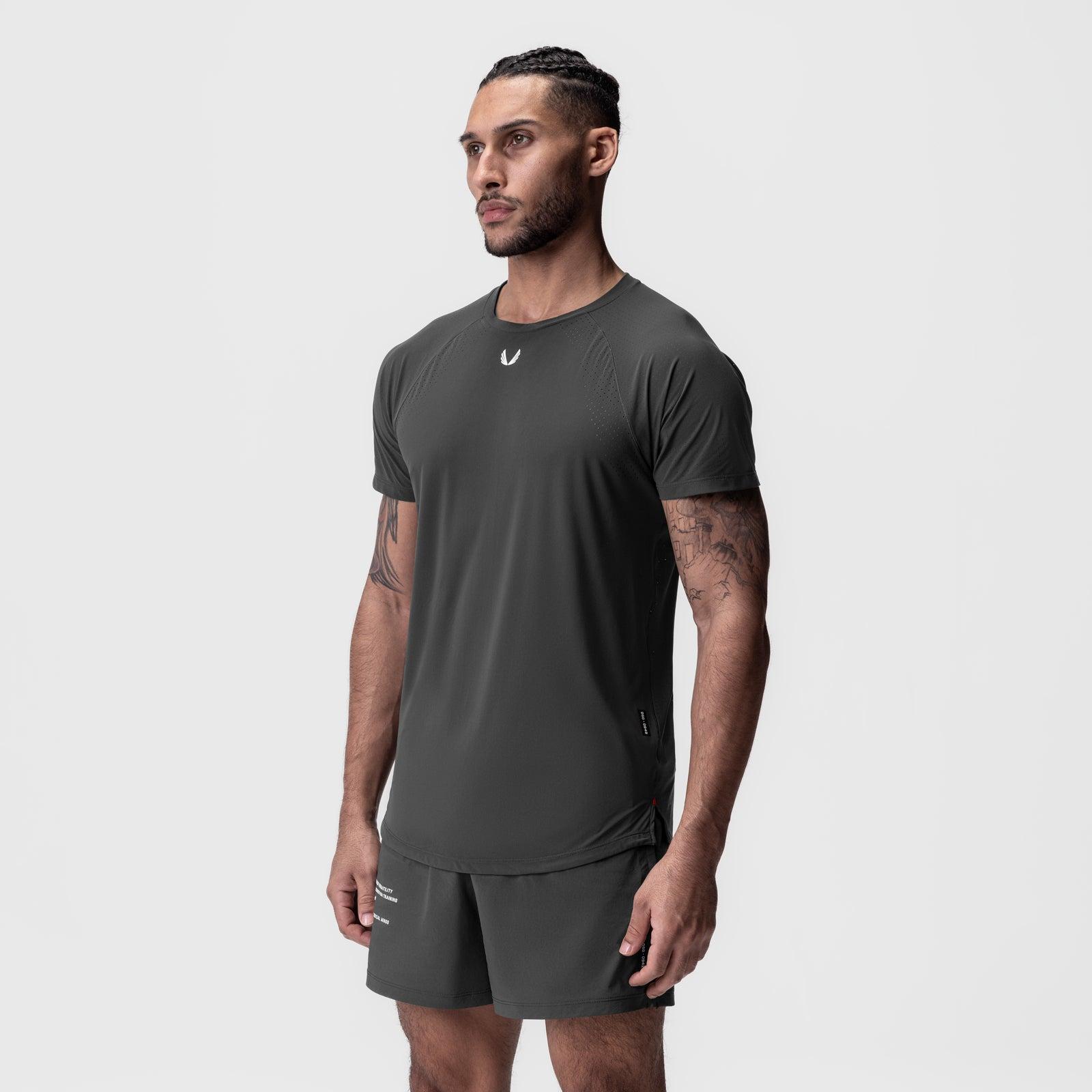 0660. AeroSilver® Established Tee - Space Grey Product Image