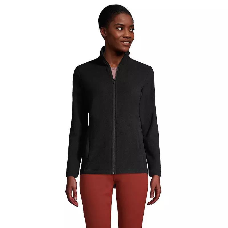 Petite Lands End Full Zip Fleece Jacket, Womens Product Image