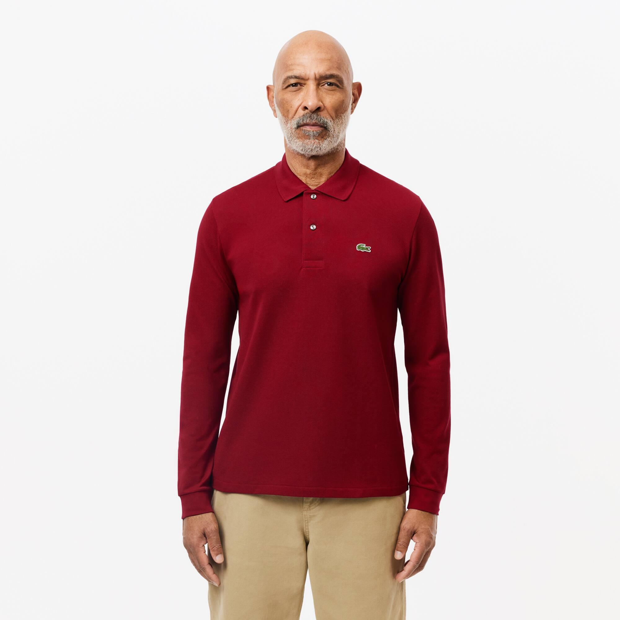 Classic Fit Long Sleeved L.12.12 Polo Shirt Product Image