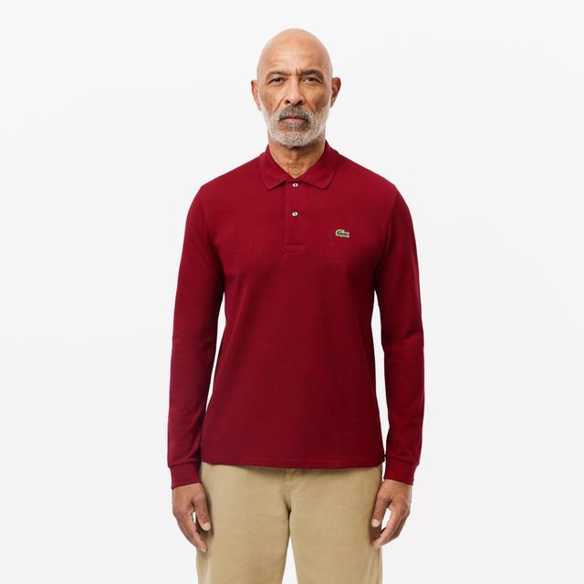 Original L.12.12 Long Sleeve Cotton Polo Shirt Product Image