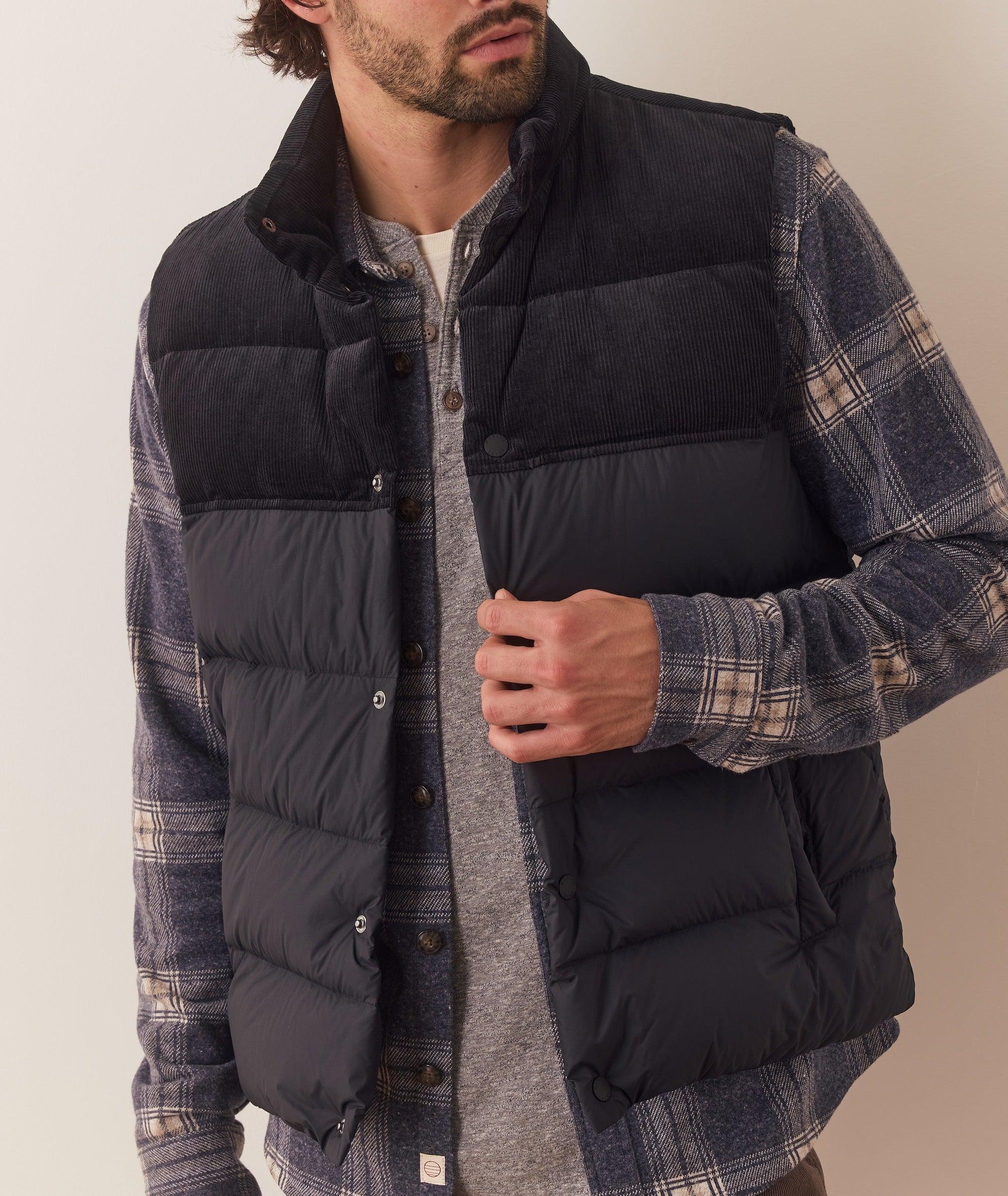 Miles Corduroy Puffer Vest Product Image