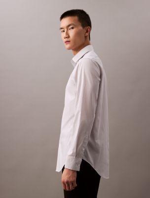 Steel Stripe Slim Fit Button-Down Shirt Product Image