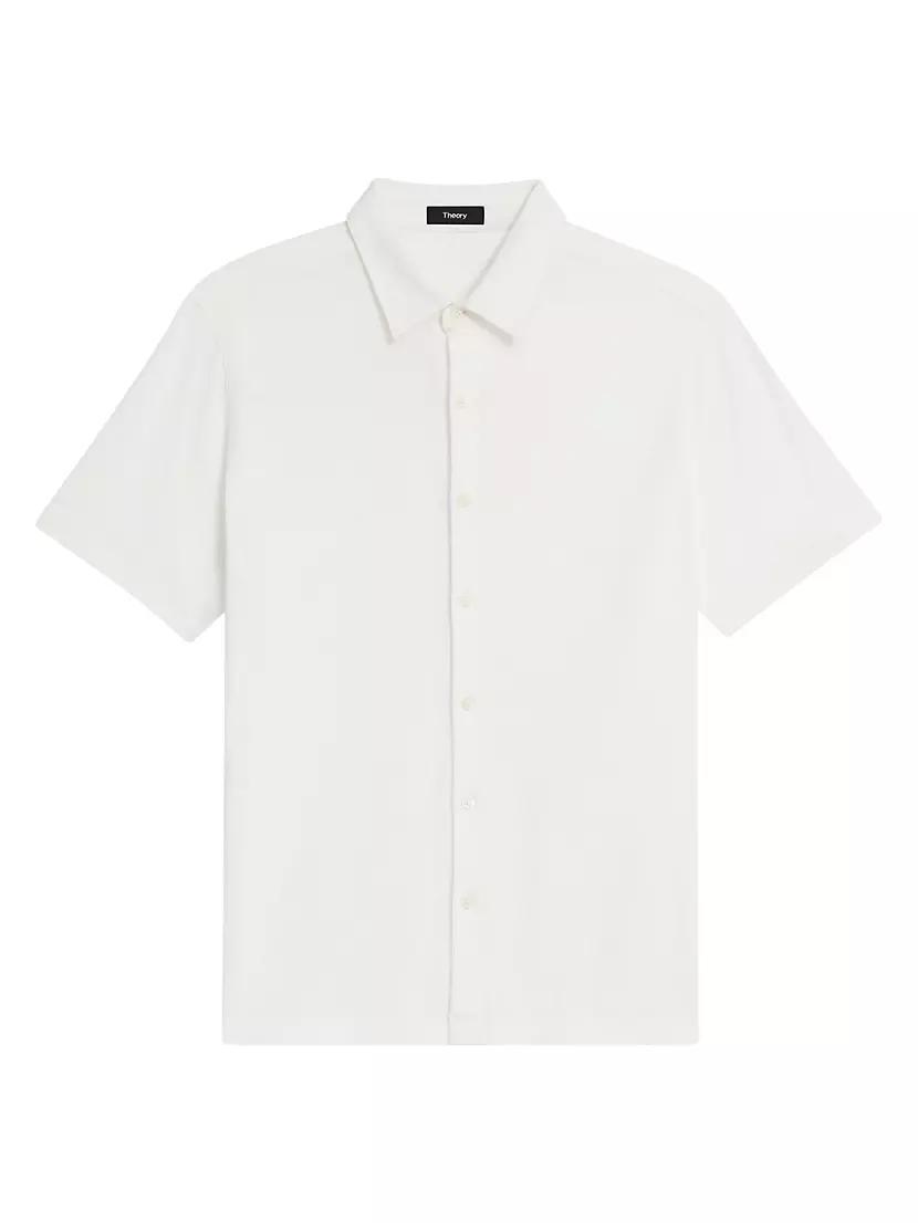 Mens Noran Cotton Button-Front Shirt Product Image