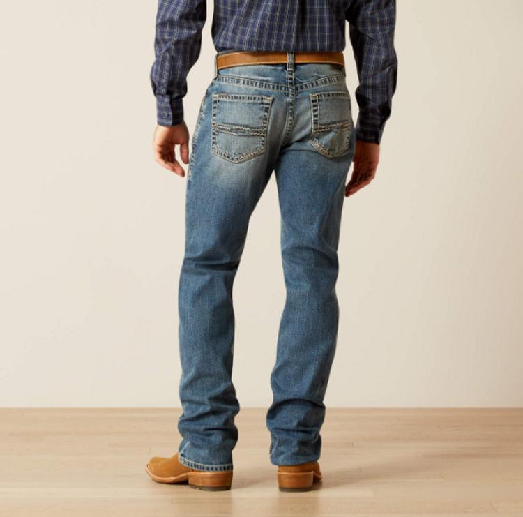 Ariat® Men's M2 Relaxed Buster Boot Cut Jeans in Dakota Product Image