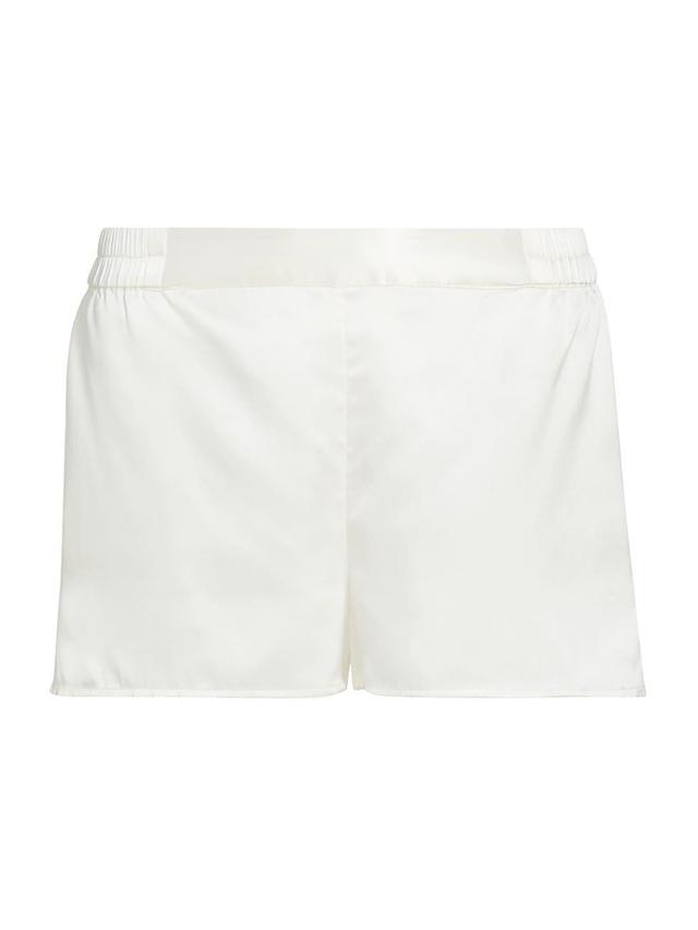 Womens Jean Silk Shorts Product Image