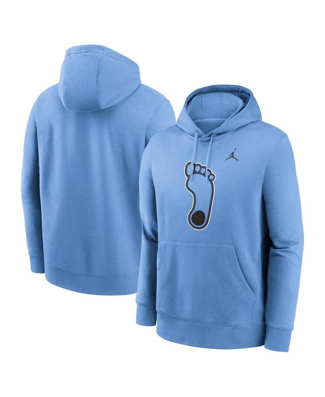 Jordan Mens Carolina Blue North Carolina Tar Heels Primetime Alternate Logo Club Fleece Pullover Hoodie Product Image