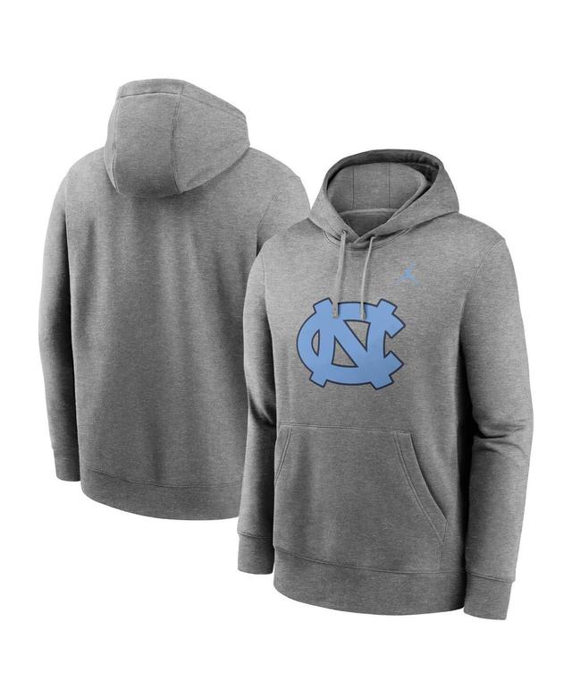 Nike Mens Heather Gray Texas Longhorns Primetime Evergreen Club Fleece Pullover Hoodie Product Image