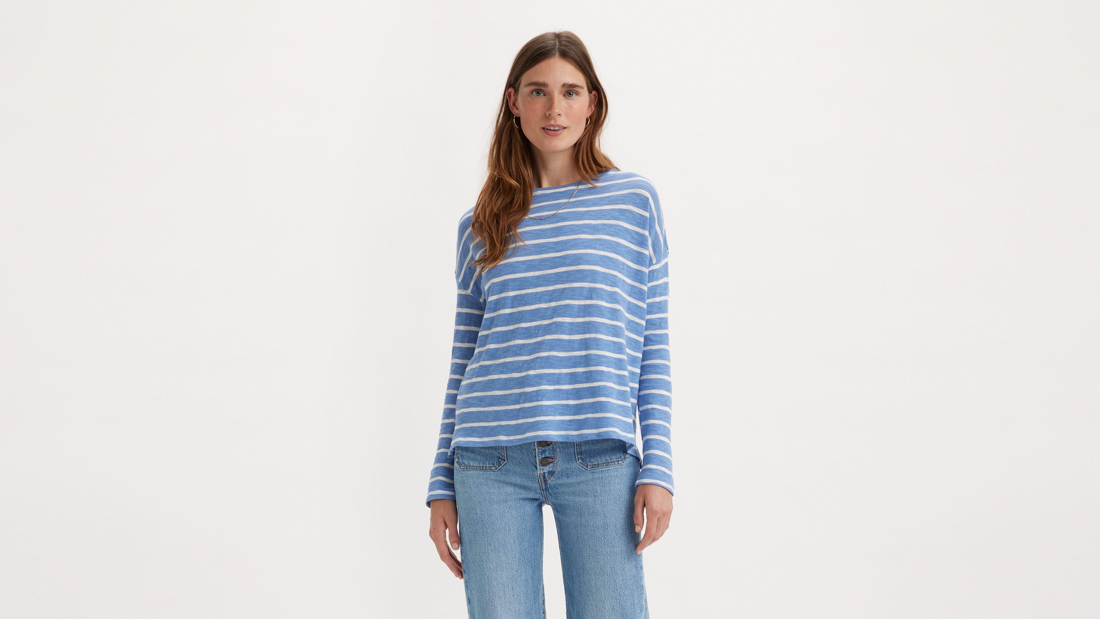 Striped Margot Long Sleeve T-Shirt Product Image