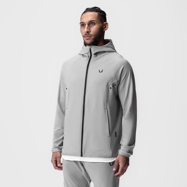 0943. Performance Fleece Zip Hoodie - Slate Grey Product Image