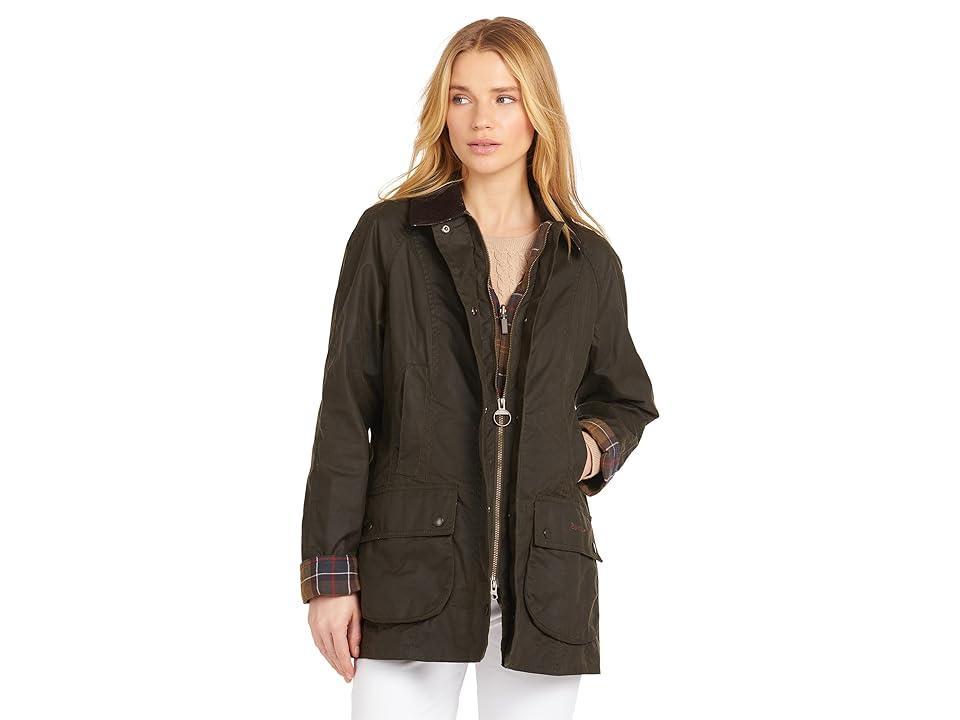 Barbour Barbour Classic Beadnell Wax Jacket 1) Women's Jacket product image