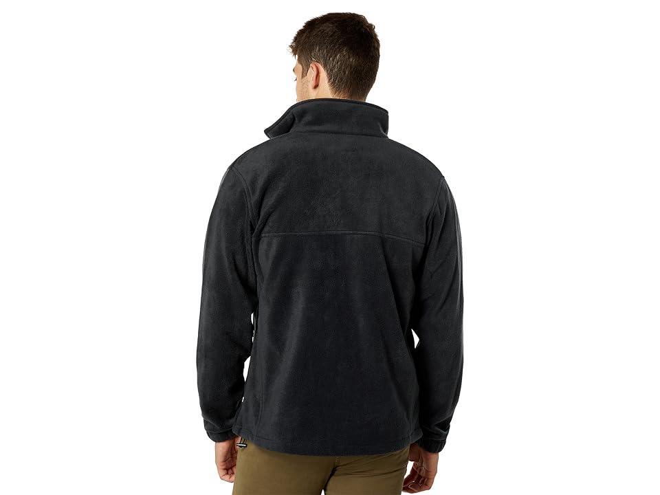 Mens Columbia Steens Mountain Full-Zip Fleece Jacket Light Gray Grey Product Image