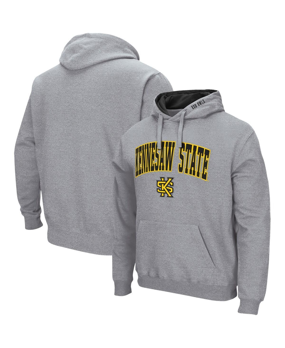 Colosseum Mens Kennesaw State Owls Arch and Logo Pullover Hoodie Product Image