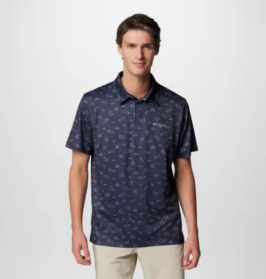 Columbia Men's PFG Super Slack Tide Stretch Polo- Product Image