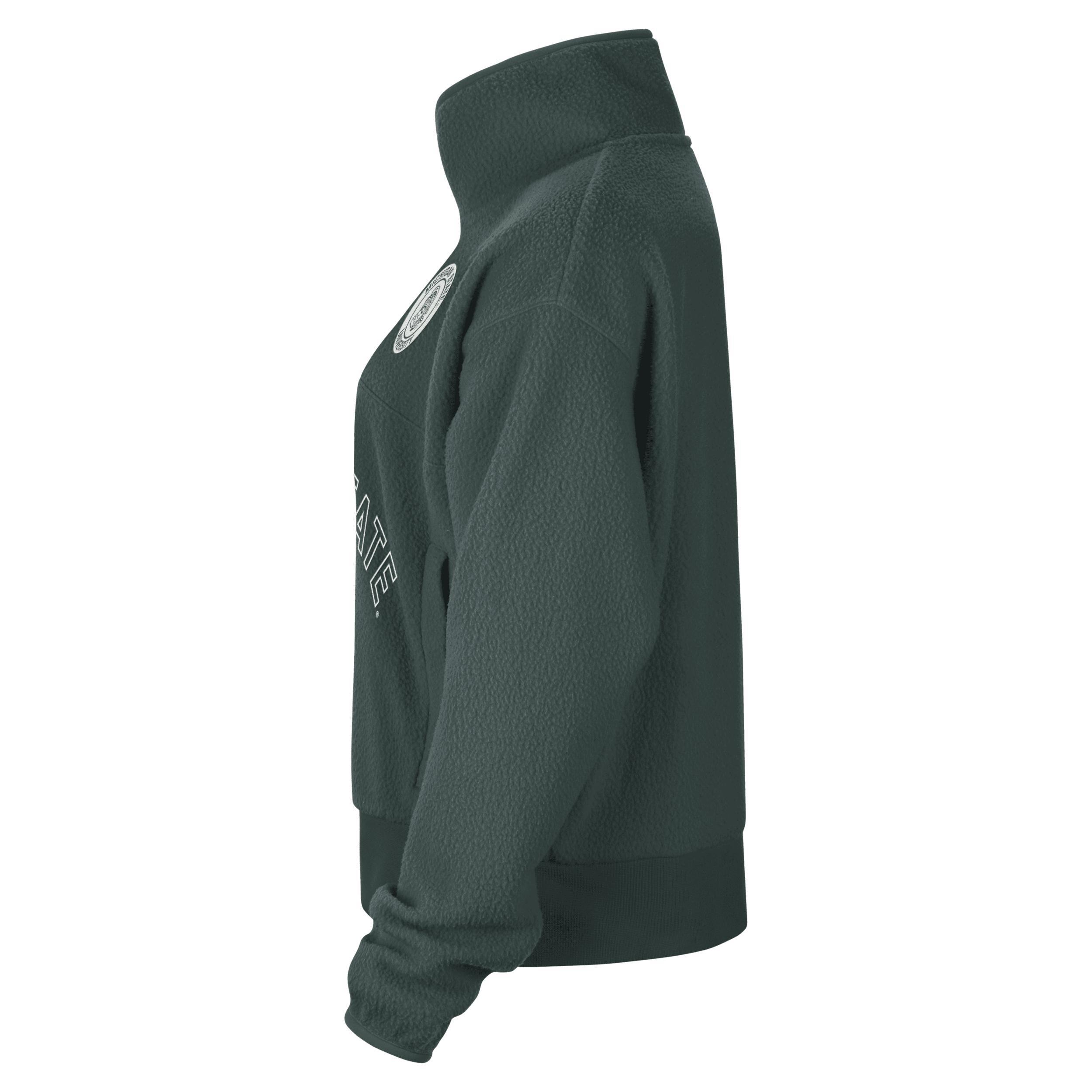 Michigan State Fly Nike Women's College 1/4-Zip Jacket Product Image