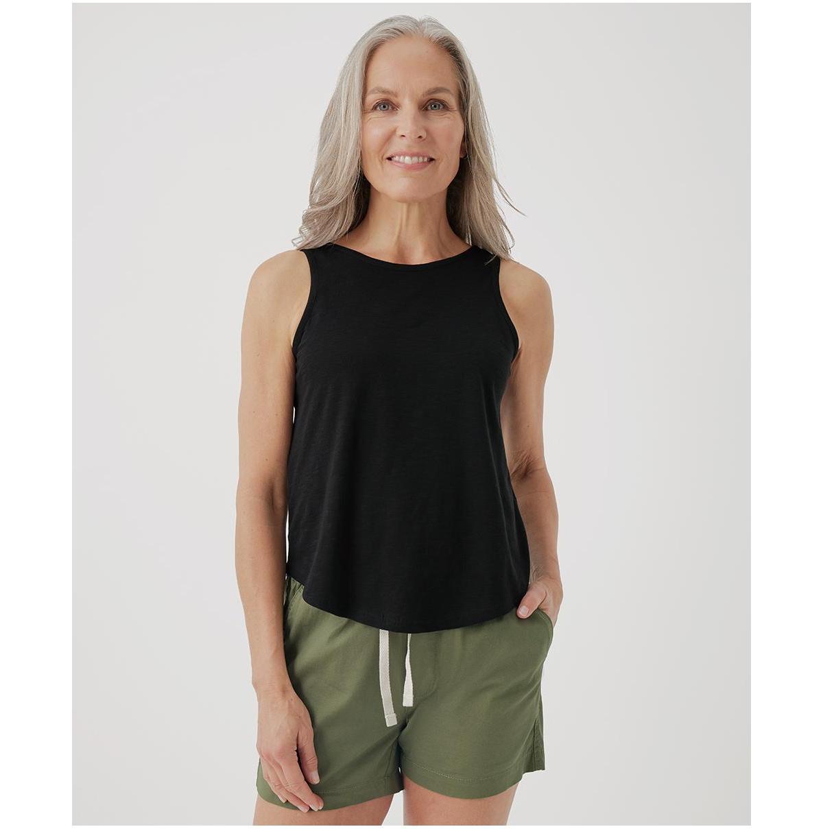 Pact Womens Featherweight Slub Reversible Tank Product Image