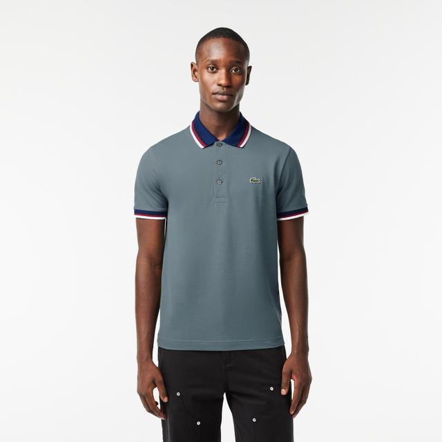 Regular Fit Stretch Mini Piqué Polo Shirt Product Image