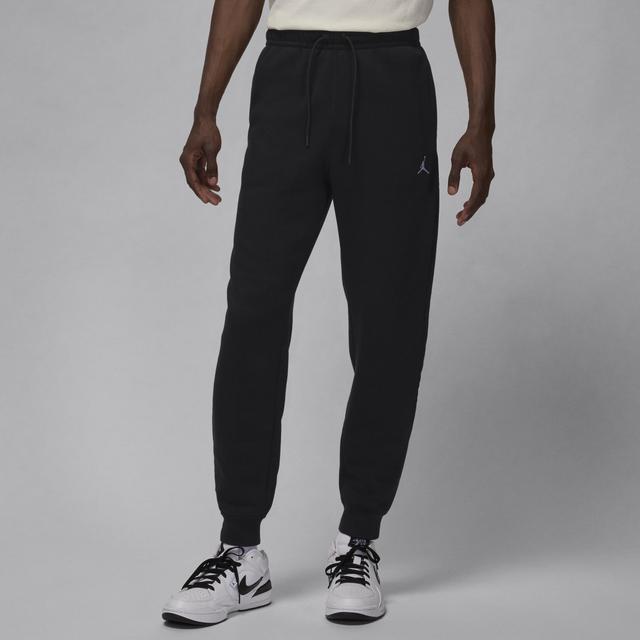 Jordan Mens Jordan Brooklyn Fleece Pants - Mens Black/White Product Image