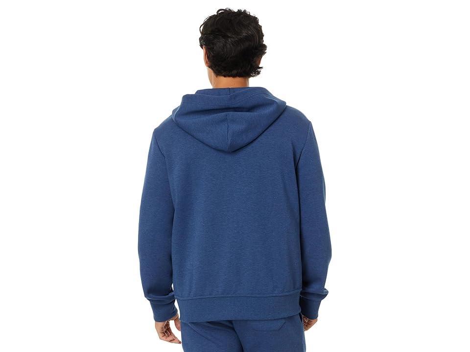 Mens Double-Knit Cotton-Blend Full-Zip Hoodie Product Image