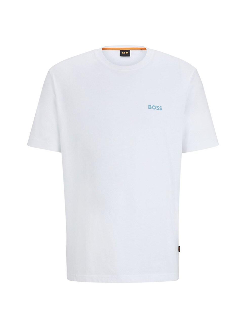 Boss by Hugo Boss Mens Reflective Artwork T-shirt Product Image