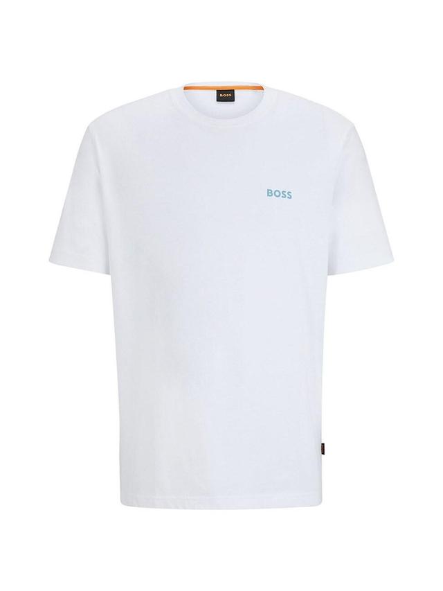 Boss by Hugo Boss Mens Reflective Artwork T-shirt Product Image