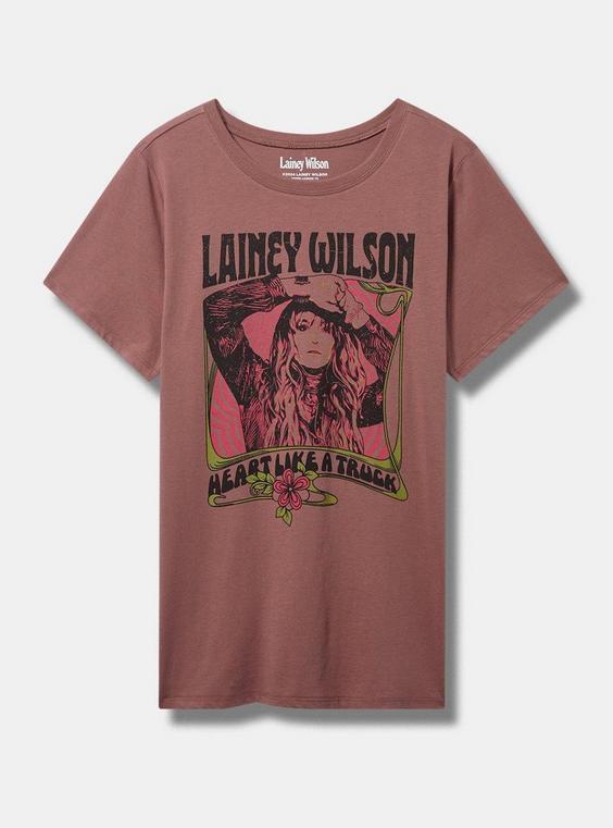 Lainey Wilson Fit Cotton Crew Tee Product Image