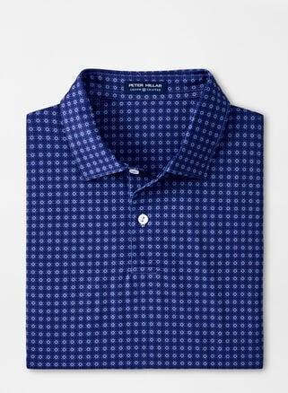 Peter Millar Mens The Pin - Polo for a Cause | Color: Tfl Blue | Size: XXL Product Image